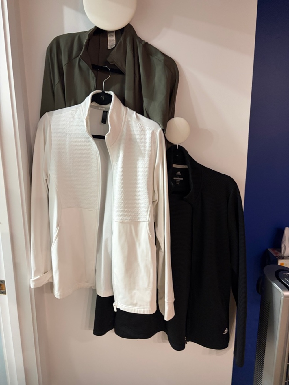 Adidas Golf and RBX Full-Zip Women's Jackets